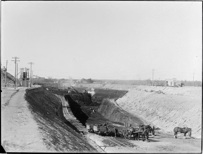 Coal Mining Horse Drawn Carts