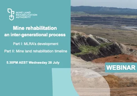 Webinar:  Mine rehabilitation: an inter-generational process