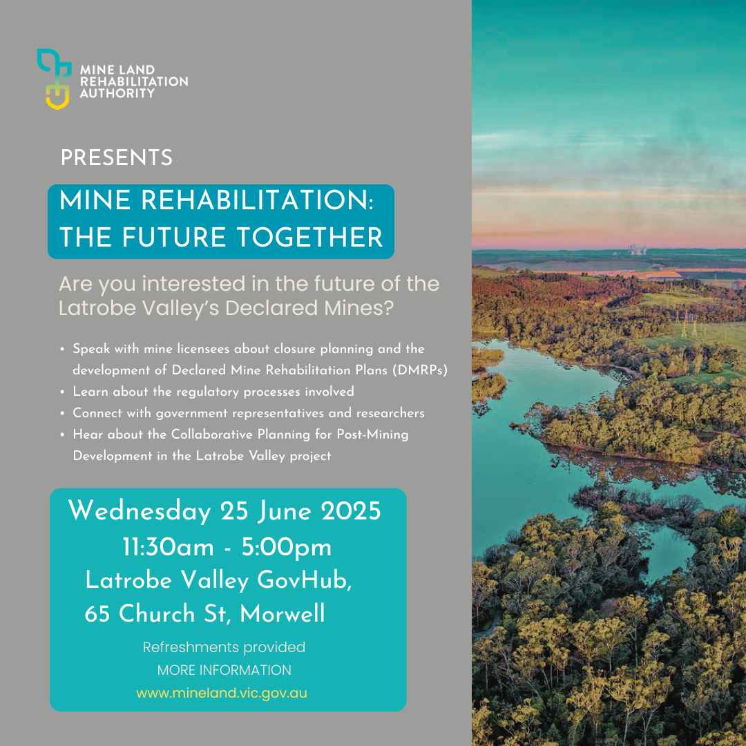 Mine Rehabilitation: The Future Together – community event