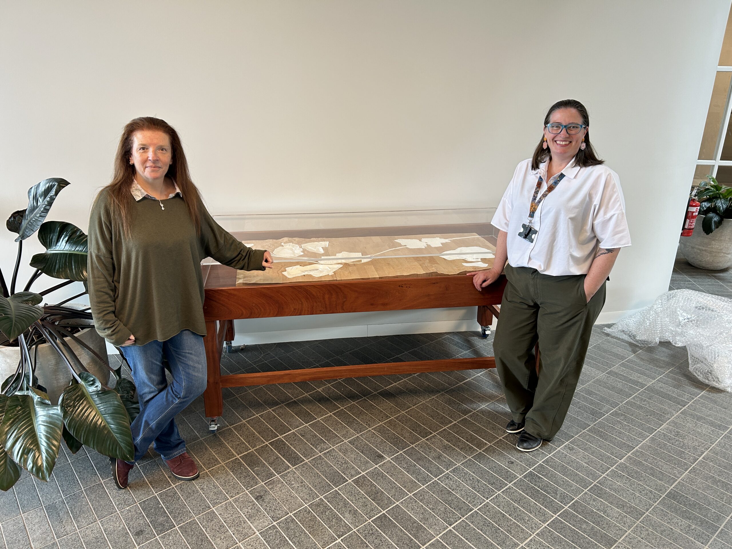 Latrobe Valley Wooden Model Finds New Home at the GovHub